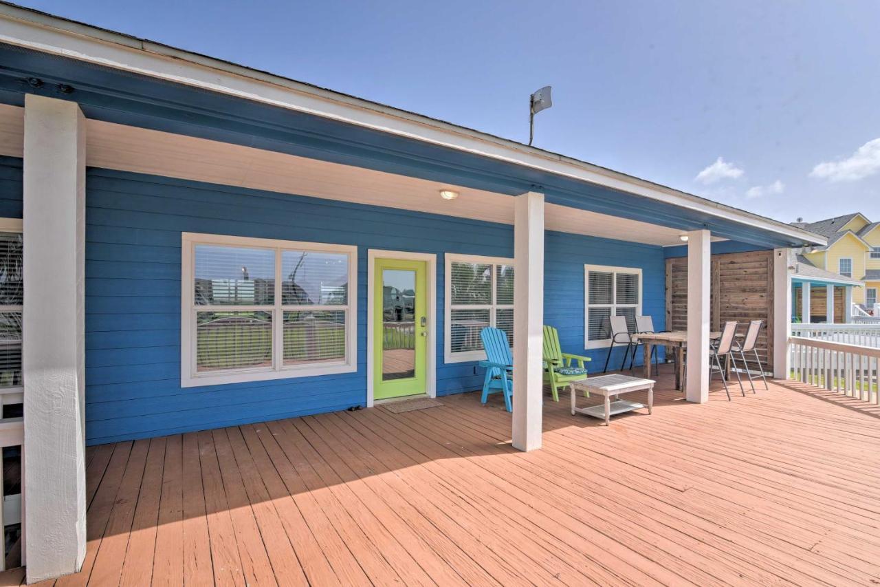 Bright Crystal Beach House, Walk To Coast! Villa Bolivar Peninsula ภายนอก รูปภาพ