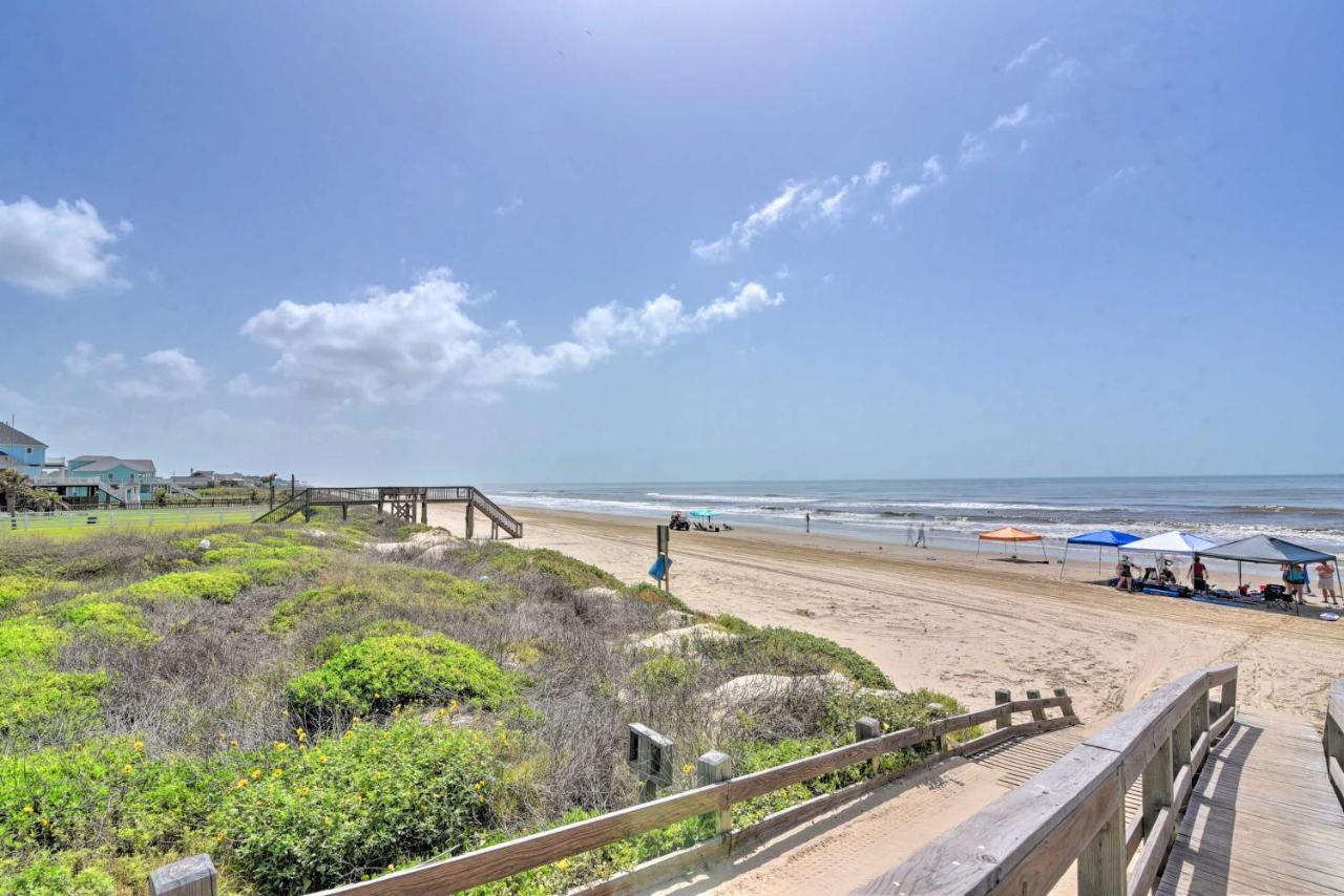 Bright Crystal Beach House, Walk To Coast! Villa Bolivar Peninsula ภายนอก รูปภาพ