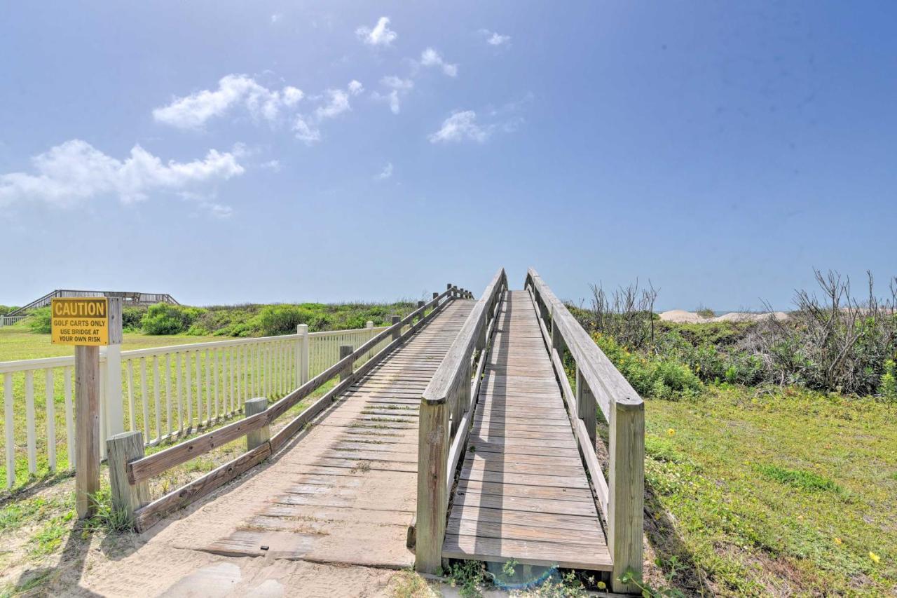 Bright Crystal Beach House, Walk To Coast! Villa Bolivar Peninsula ภายนอก รูปภาพ