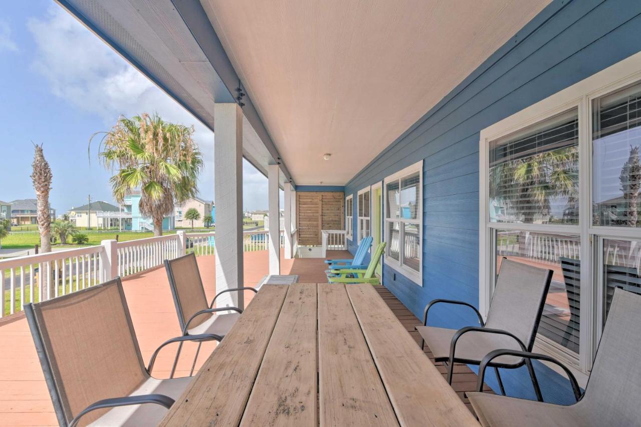 Bright Crystal Beach House, Walk To Coast! Villa Bolivar Peninsula ภายนอก รูปภาพ