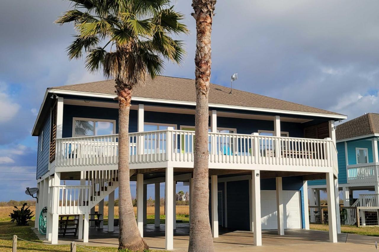 Bright Crystal Beach House, Walk To Coast! Villa Bolivar Peninsula ภายนอก รูปภาพ